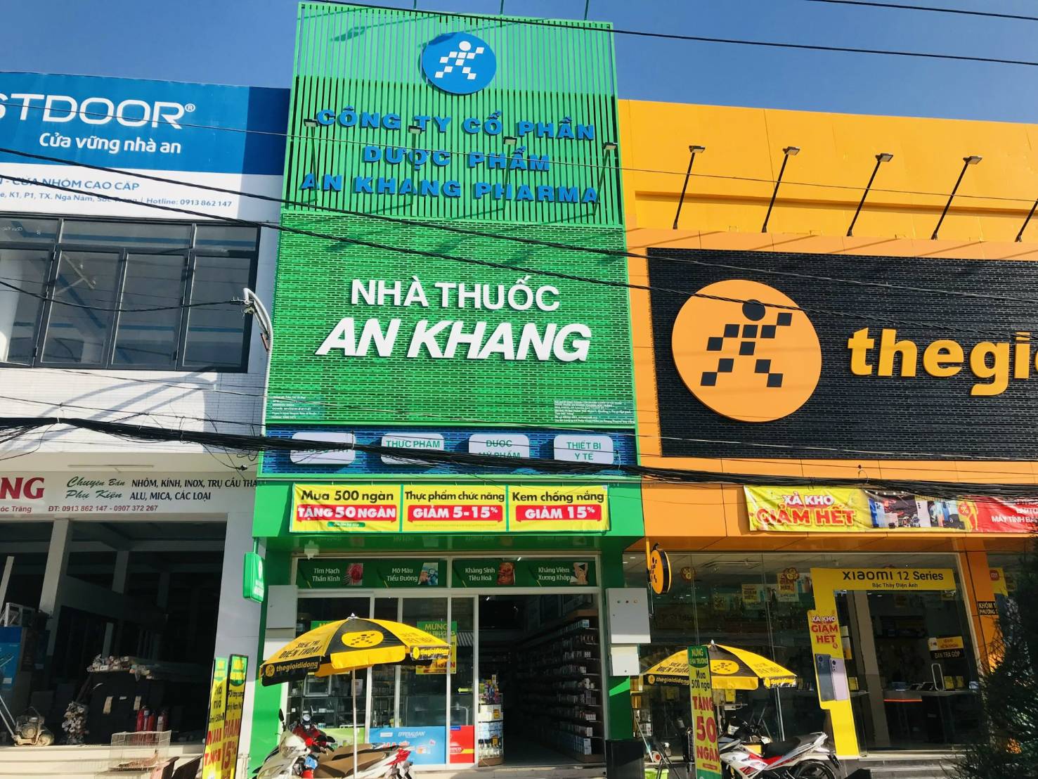 Nhà thuốc An Khang tại 76 Mai Thanh Thế, Khóm 1, Phường Ngã Năm, Thành phố Cần Thơ, Việt Nam