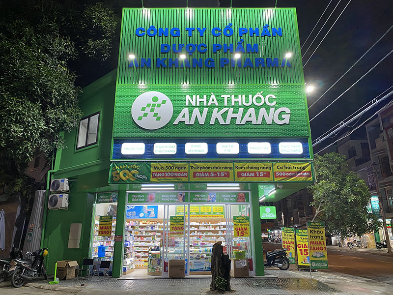 Nhà thuốc An Khang tại 378 Trần Hưng Đạo, Phường Kon Tum, Tỉnh Quảng Ngãi, Việt Nam