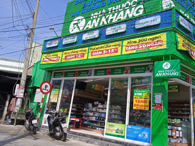 Nhà thuốc An Khang tại Số 407 Tổ 3, ấp Bình Tiền 2, Xã Đức Hòa, Tỉnh Tây Ninh, Việt Nam
