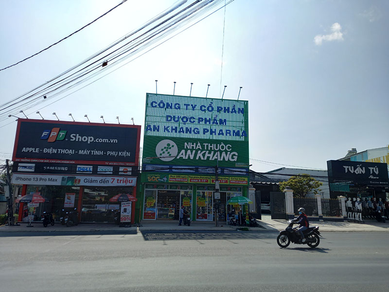 Nhà thuốc An Khang tại 301 Trường Chinh, tổ dân phố Bãi Giếng Trung, Xã Cam Lâm, Tỉnh Khánh Hòa, Việt Nam