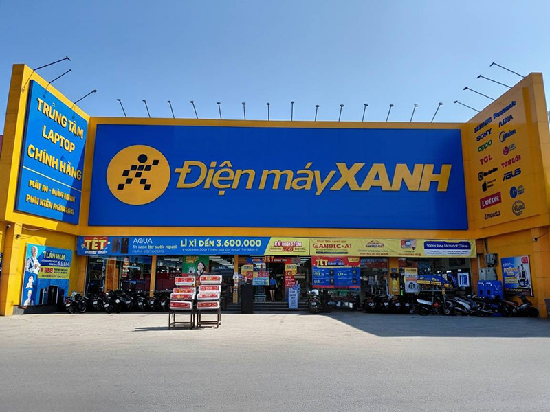 Siêu thị điện máy xanh tại Điện máy Xanh 01 Bis Tô Ký, Phường Trung Mỹ Tây, Thành phố Hồ Chí Minh, Việt Nam