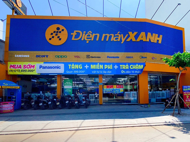 Siêu thị điện máy xanh tại Điện máy Xanh 624 – 626 – 626A Nguyễn Thị Định, Phường Cát Lái, Thành phố Hồ Chí Minh, Việt Nam