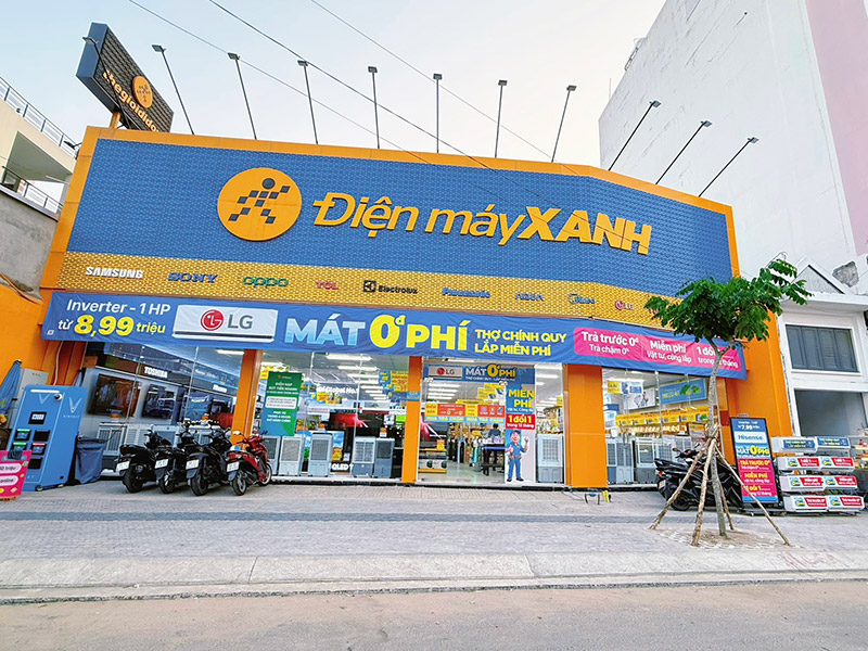 Siêu thị điện máy xanh tại Điện máy Xanh 624 – 626 – 626A Nguyễn Thị Định, Phường Cát Lái, Thành phố Hồ Chí Minh, Việt Nam