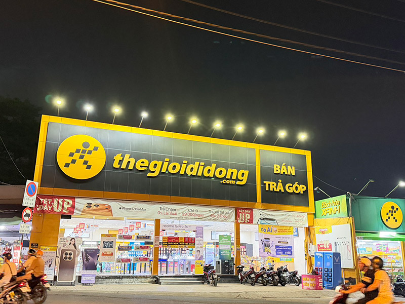 Siêu thị điện máy xanh tại Thế giới di động Số 203 Lã Xuân Oai, KP.04, Phường Tăng Nhơn Phú, Thành phố Hồ Chí Minh, Việt Nam